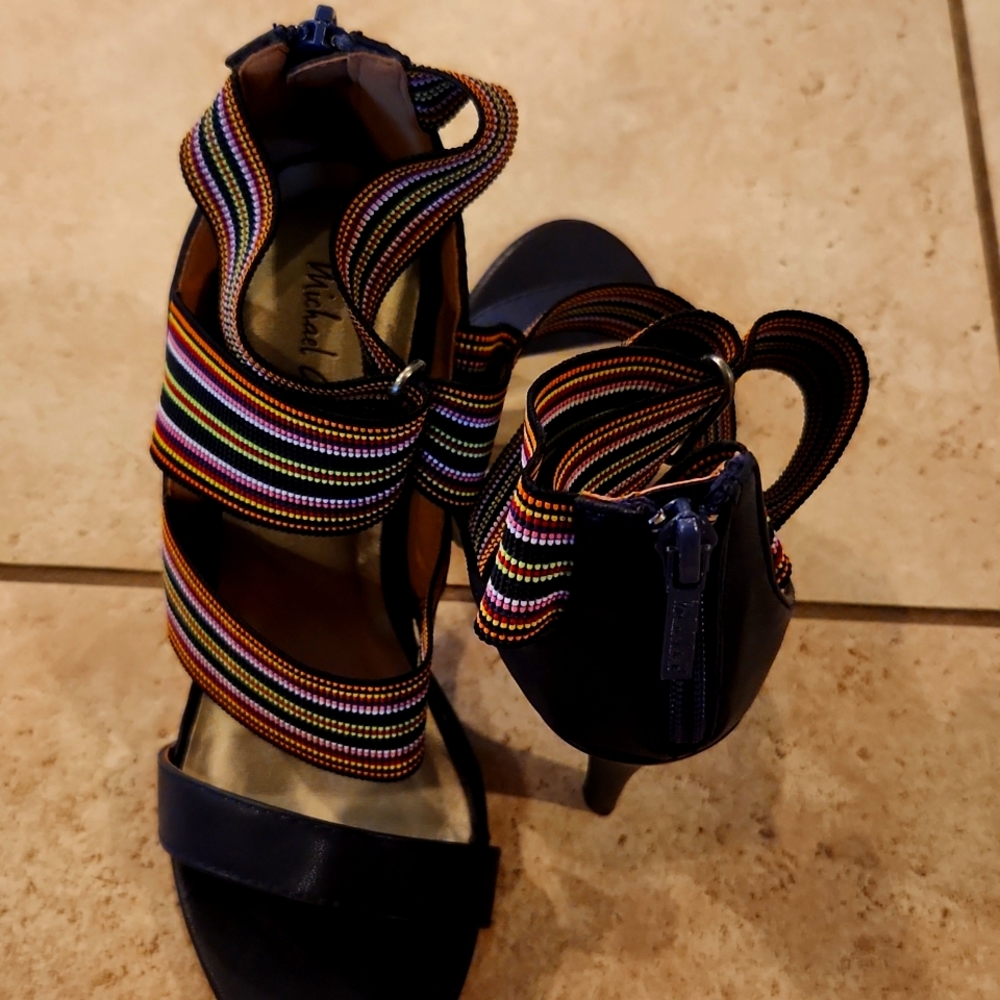 Dark Blue 4" heels
